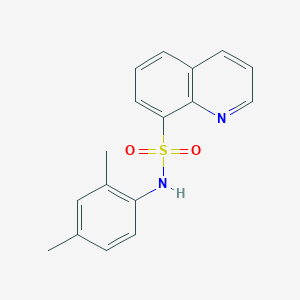 molecular formula C17H16N2O2S B277051 N-(2,4-dimethylphenyl)-8-quinolinesulfonamide 