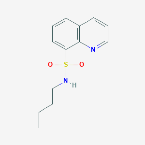 molecular formula C13H16N2O2S B277058 N-butylquinoline-8-sulfonamide 
