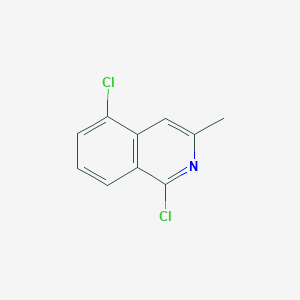 molecular formula C10H7Cl2N B2770633 1,5-二氯-3-甲基异喹啉 CAS No. 1206973-83-2