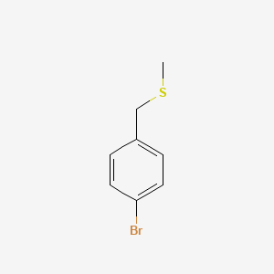 molecular formula C8H9BrS B2770746 (4-Bromobenzyl)(methyl)sulfane CAS No. 15733-07-0