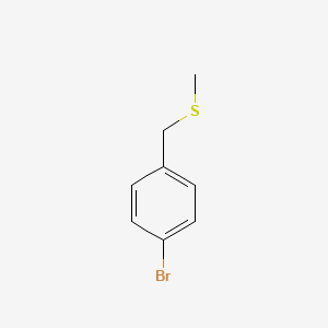 molecular formula C8H9BrS B2770746 (4-溴苯甲基)(甲基)硫醚 CAS No. 15733-07-0