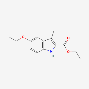 B2770832 ethyl 5-ethoxy-3-methyl-1H-indole-2-carboxylate CAS No. 16381-43-4