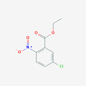 molecular formula C9H8ClNO4 B2770842 Ethyl 5-chloro-2-nitrobenzoate CAS No. 51282-56-5
