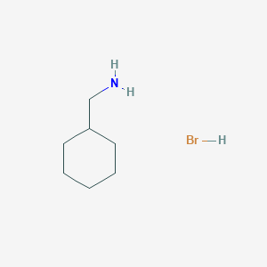 molecular formula C7H16BrN B2770854 Cyclohexylmethanamine;hydrobromide CAS No. 2248169-64-2