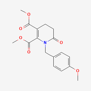 Dimethyl 1-(4-methoxybenzyl)-6-oxo-1,4,5,6-tetrahydro-2,3-pyridinedicarboxylate