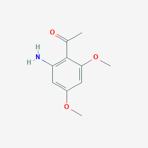 1-(2-Amino-4,6-dimethoxyphenyl)ethanone