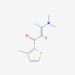 3-(Dimethylamino)-1-(3-methylthiophen-2-yl)but-2-en-1-one
