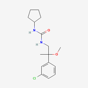 1-[2-(3-Chlorophenyl)-2-methoxypropyl]-3-cyclopentylurea