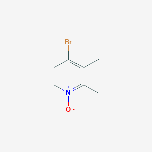 molecular formula C7H8BrNO B2771093 4-Bromo-2,3-dimethylpyridine 1-oxide CAS No. 259807-92-6