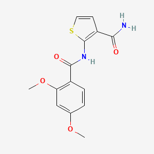 2-(2,4-Dimethoxybenzamido)thiophene-3-carboxamide