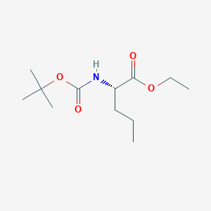 molecular formula C12H23NO4 B2771124 N-Boc-L-Norvaline ethyl ester CAS No. 1187550-23-7