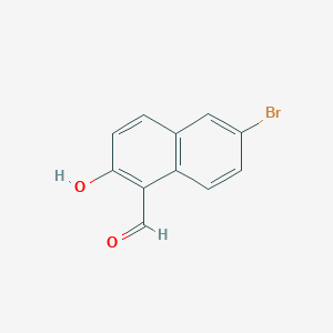 molecular formula C11H7BrO2 B2771196 6-Bromo-2-hydroxy-1-naphthaldehyde CAS No. 53815-56-8