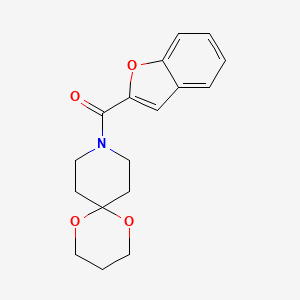 Benzofuran-2-yl(1,5-dioxa-9-azaspiro[5.5]undecan-9-yl)methanone