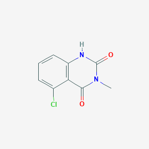 molecular formula C9H7ClN2O2 B2771236 5-氯-3-甲基-2,4(1H,3H)-喹唑啉二酮 CAS No. 118470-98-7