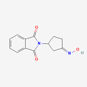 2-[3-(hydroxyimino)cyclopentyl]-2,3-dihydro-1H-isoindole-1,3-dione