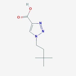 1-(3,3-Dimethylbutyl)triazole-4-carboxylic acid