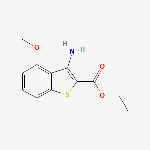 Ethyl 3-amino-4-methoxy-1-benzothiophene-2-carboxylate