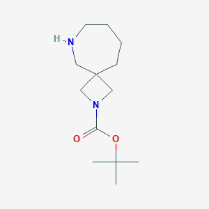 molecular formula C13H24N2O2 B2771301 叔丁基-2,6-二氮杂螺[3.6]癸烷-2-羧酸酯 CAS No. 1251009-12-7