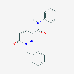1-benzyl-6-oxo-N-(o-tolyl)-1,6-dihydropyridazine-3-carboxamide