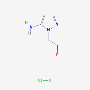 1-(2-Fluoroethyl)-1H-pyrazol-5-amine hydrochloride