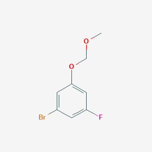 1-Bromo-3-fluoro-5-(methoxymethoxy)benzene