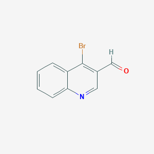 molecular formula C10H6BrNO B2771434 4-Bromoquinoline-3-carbaldehyde CAS No. 2248366-17-6