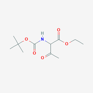 Ethyl 2-((tert-butoxycarbonyl)amino)-3-oxobutanoate