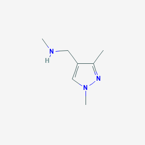 1-(1,3-dimethyl-1H-pyrazol-4-yl)-N-methylmethanamine