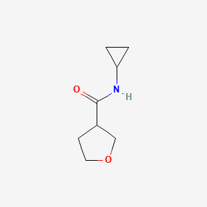 N-cyclopropyloxolane-3-carboxamide