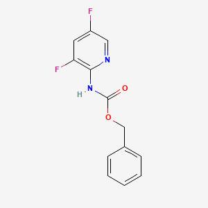 Benzyl N-(3,5-difluoropyridin-2-yl)carbamate