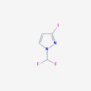 1-(Difluoromethyl)-3-iodopyrazole