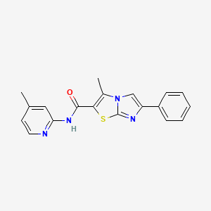 molecular formula C19H16N4OS B2771720 Sdccgsbi-0133601.P001 CAS No. 919018-85-2