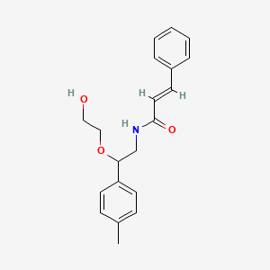 N-(2-(2-hydroxyethoxy)-2-(p-tolyl)ethyl)cinnamamide