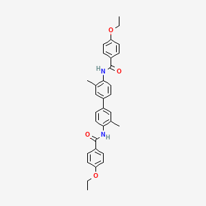 4-ethoxy-N-[4-[4-[(4-ethoxybenzoyl)amino]-3-methylphenyl]-2-methylphenyl]benzamide