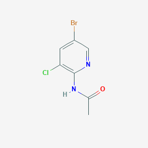 molecular formula C7H6BrClN2O B2771979 N-(5-Bromo-3-chloropyridin-2-YL)acetamide CAS No. 1260892-00-9