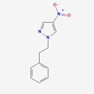 4-Nitro-1-(2-phenylethyl)-1H-pyrazole