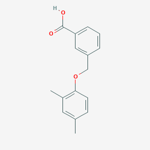 3-[(2,4-Dimethylphenoxy)methyl]benzoic acid