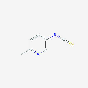 molecular formula C7H6N2S B2772212 5-Isothiocyanato-2-methylpyridine CAS No. 860427-21-0
