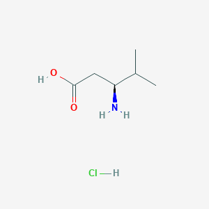 B2772213 (S)-3-amino-4-methylpentanoic acid hydrochloride CAS No. 219310-09-5; 402587-64-8