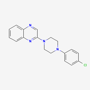 2-[4-(4-Chlorophenyl)piperazin-1-yl]quinoxaline