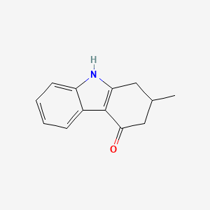 molecular formula C13H13NO B2772253 2-Methyl-1,2,3,9-tetrahydrocarbazol-4-one CAS No. 608537-28-6