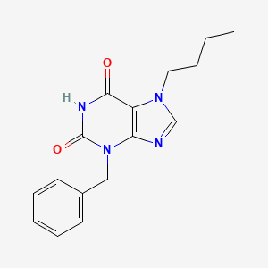 3-benzyl-7-butyl-2,3,6,7-tetrahydro-1H-purine-2,6-dione