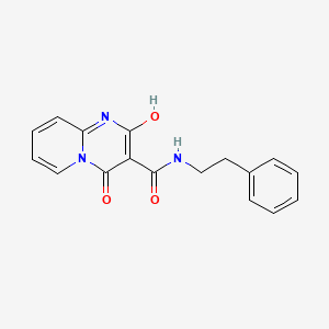 2-hydroxy-4-oxo-N-phenethyl-4H-pyrido[1,2-a]pyrimidine-3-carboxamide
