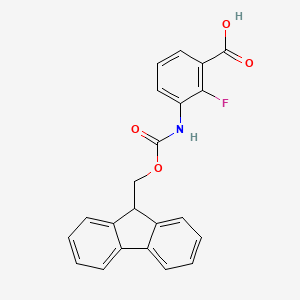 3-(9H-Fluoren-9-ylmethoxycarbonylamino)-2-fluorobenzoic acid