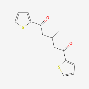 3-Methyl-1,5-dithiophen-2-ylpentane-1,5-dione