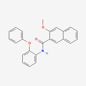 3-methoxy-N-(2-phenoxyphenyl)naphthalene-2-carboxamide