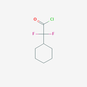 2-Cyclohexyl-2,2-difluoroacetyl chloride