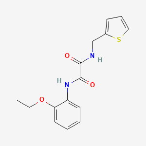 N'-(2-ethoxyphenyl)-N-(thiophen-2-ylmethyl)oxamide