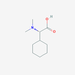 molecular formula C10H19NO2 B2772464 (2S)-2-环己基-2-(二甲基氨基)乙酸 CAS No. 2460739-72-2