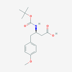 Boc-(R)-3-Amino-4-(4-methoxy-phenyl)-butyric acid